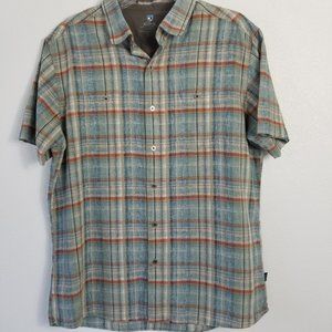 Kuhl Skorpio Linen Blend Outdoor Hiking Shirt